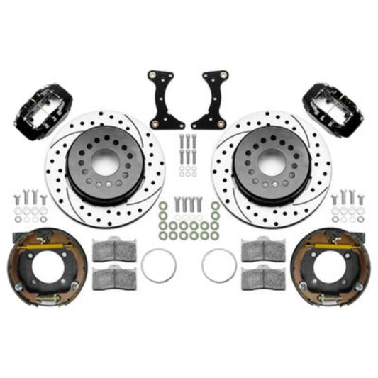 Wilwood Brake Kit Rear Black FDL Drilled 12in GM G Body
