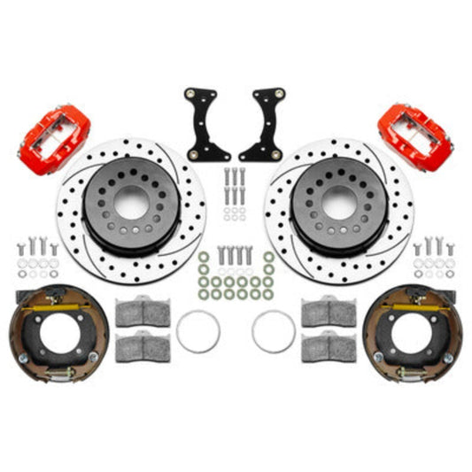 Wilwood Brake Kit Rear Red FDL Drilled 12in GM G Body