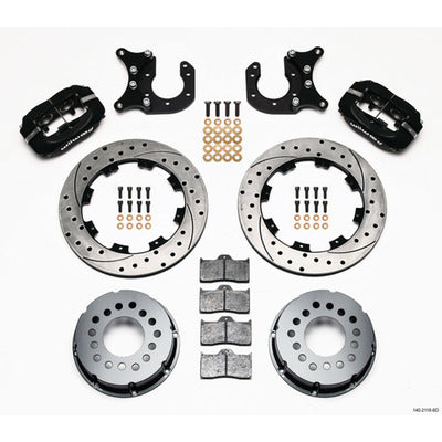 Wilwood P/S Rear Disc Kit New Big Ford Drilled