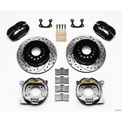Wilwood P/S Park Brake Kit Small Ford 2.66in