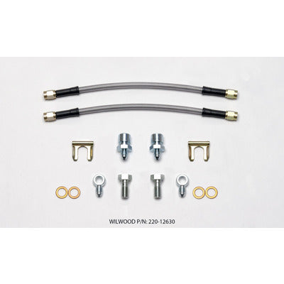 Wilwood Flexline Kit D154 10in x 3/8-24 IF 10mm Banjo