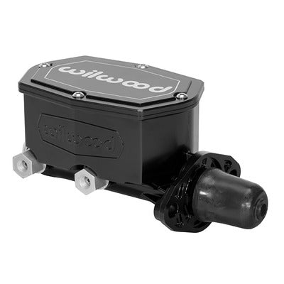 Wilwood Master Cylinder Tandem Compact 1.12in Dia Black