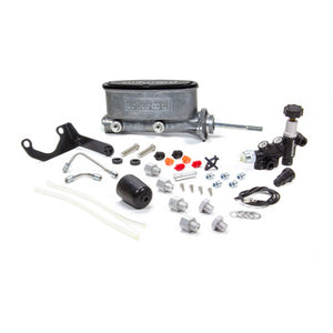 Wilwood Aluminum Tandem Master Cylinder Kit w/ Bracker & Prop Valve 7/8in