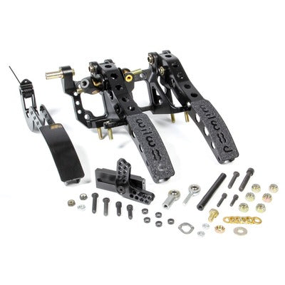 Wilwood Pedal Assembly Floor Mount w/Throttle Wilwood Pedal & Link