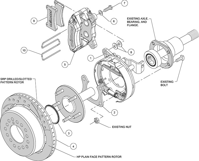 Wilwood 140-11387 Brake Schematic