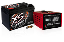 XS Power AGM Battery 16V 2 Post w/15A IntelliCharger XP1000CK2