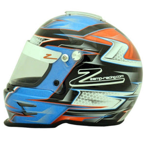 Zamp RZ-42Y Youth Racing Helmet (Blue Graphic)