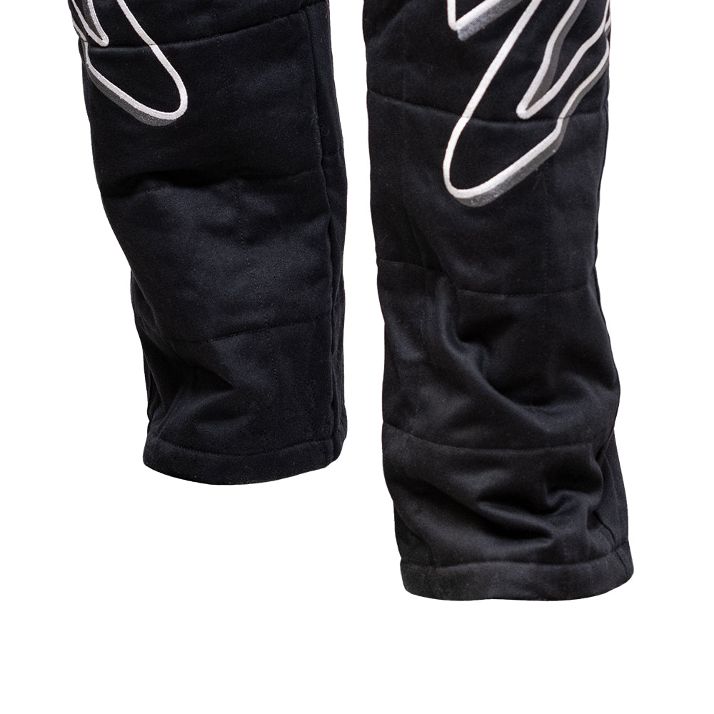 Zamp ZR-30 Race Suit Boot Cut Leg - Black
