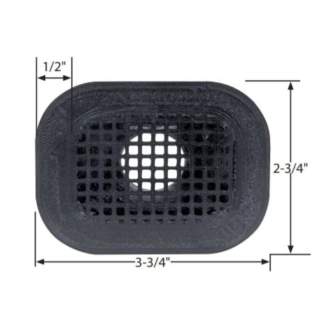 Allstar Helmet Vent diagram