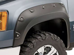 Bushwacker Fender Flares BOSS Pocket Style GMC Sierra 2500HD and 3500HD 4pc