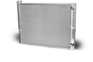 AFCO Racing Double Pass Radiator Chevy 27.5 X 19 X 1.50 Core, 16 AN Male Inlet 80185NDP-16