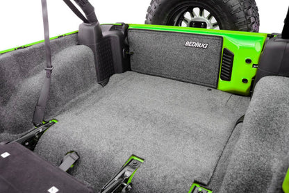 BedRug Jeep Cargo Liner - 2011+ Jeep JK Unlimited 4 Door RR 5 Pc Cargo Kit