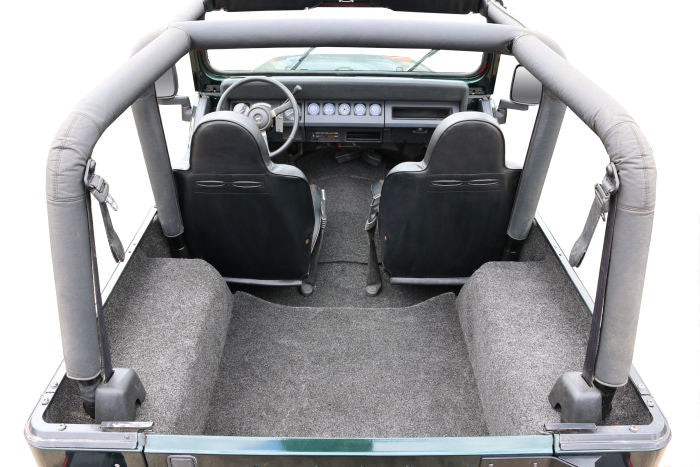 BedRug Jeep Cargo Liner - 1987-95 Jeep YJ Rear Kit