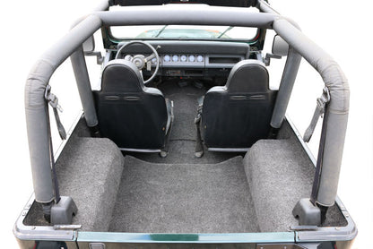 BedRug Jeep Cargo Liner - 1987-95 Jeep YJ Rear Kit