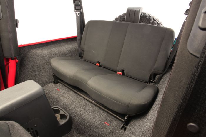 BedRug Jeep Cargo Liner - 1987-95 Jeep YJ Rear Kit