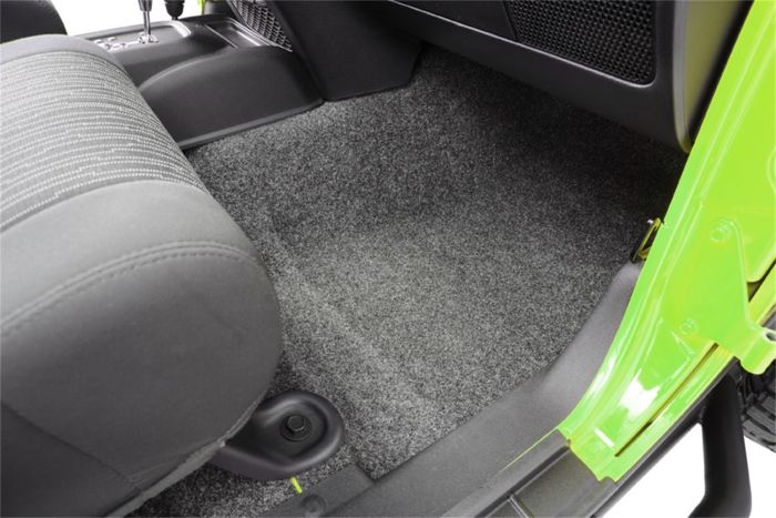 BedRug Jeep Floor Liner - 1976-95 CJ-7/YJ 8 Pc Floor Kit