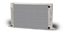 AFCO Racing Aluminum Radiator Sirocco Right Hand No Filler Neck Double Pass 1-1/4 Inlet 1-1/4 Outlet 80107N