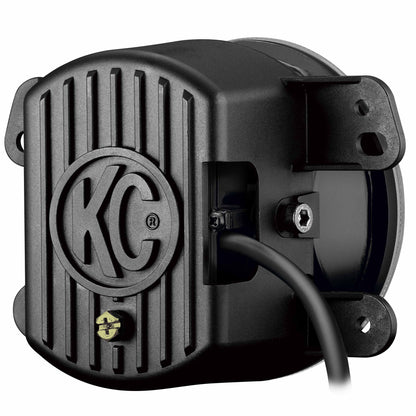 KC HiLiTES Gravity LED G4 Clear Fog Light Kit 497 - Jeep JK