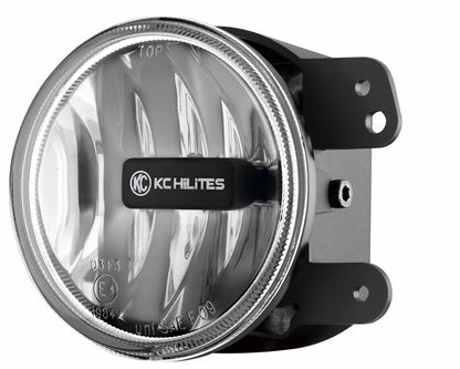 KC HiLiTES Gravity LED G4 Clear Fog Light Kit 497 - Jeep JK