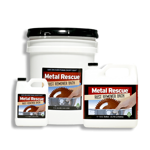 Metal Rescue Rust Remover Bath