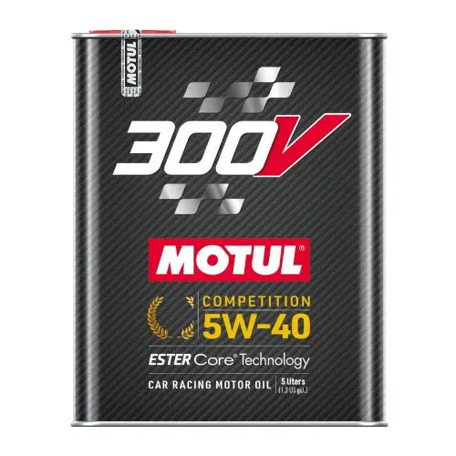 Motul 300V Competition 5W-40 Synthetic Racing Oil - 5L