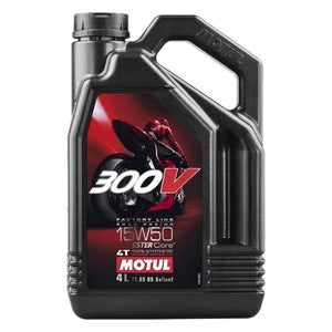 Motul 104129 300V Synthetic Factory Line Road Racing Motorcycle Oil