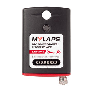 MyLaps TR2 Direct Power Go Transponder - Lifetime Subscription