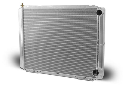 AFCO Racing Aluminum Radiator Circle Track 26 In Double Pass Chevy 1.5 In Right Side Inlet 80119N