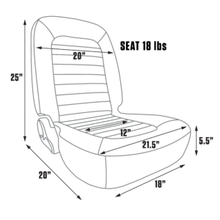 Procar Classic Muscle Car Seat Diagram