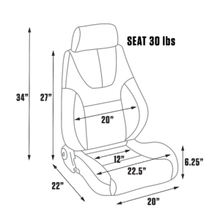 Procar Elite Lumbar Seat Diagram