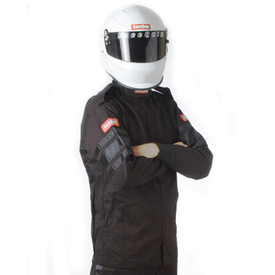 RaceQuip 111 Series Single Layer Race Jacket - Black