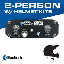 2-Person Intercom System with Helmet Kits