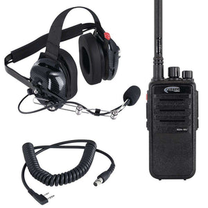 Rugged Radios Crew Chief / Spotter Headset and Radio Package