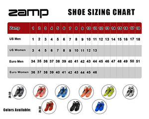 Zamp ZR-50 Race Shoes (Size Chart)