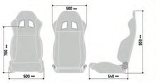 Sparco R100 Seat Dimensions