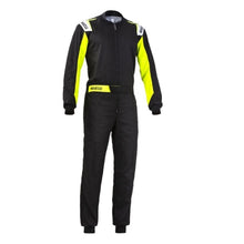 Sparco Rookie Kart Suit - Black/Yellow