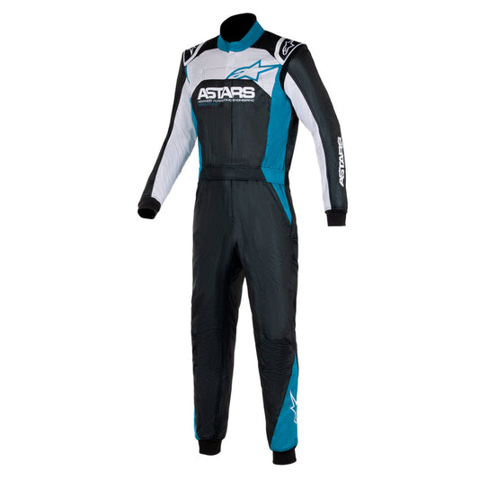 Alpinestars Atom Graphic 4 Suit FIA (Black/Silver)