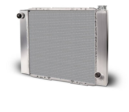 AFCO Racing Aluminum Radiator Circle Track 24 In Single Pass Chevy Lightweight 80127LWN