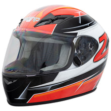 Zamp FS-9 Karting Helmet - Red/Black Graphic