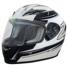 Zamp FS-9 Karting Helmet - Black/Silver Graphic