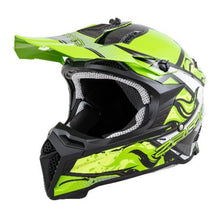 Zamp FX-4 Motocross Helmet - Gloss Green Graphic