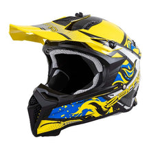 Zamp FX-4 Motocross Helmet - Gloss Yellow Graphic