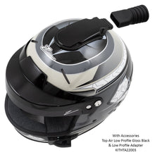 Zamp RL-70E Switch Helmet (shown with top air adapter)