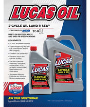 Lucas Semi-Synthetic TC-W3 2-Cycle Land & Sea Oil Data Sheet